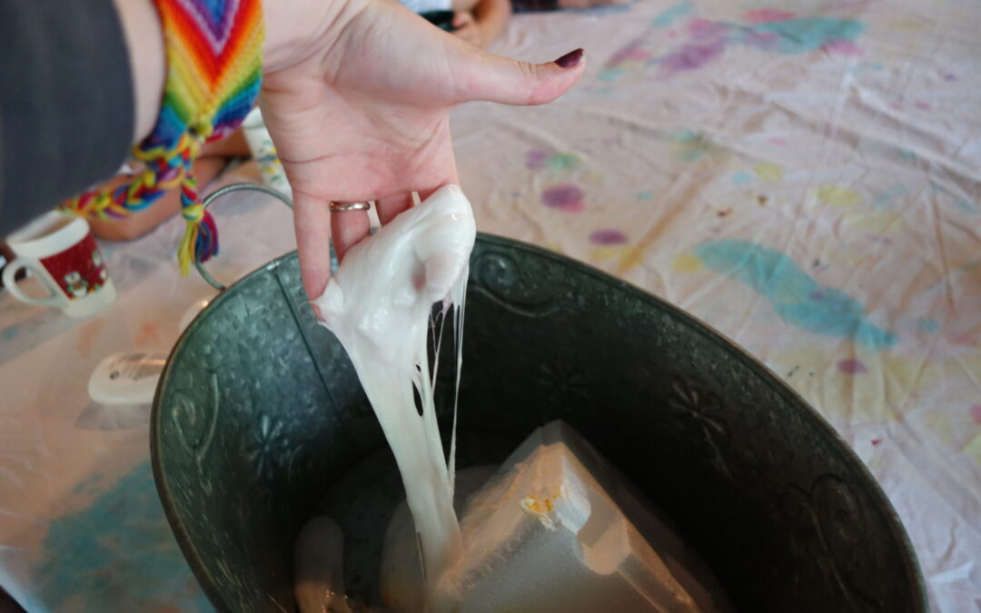 DIY Styrofoam Slime!